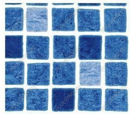 Пленка-мозаика для отделки бассейнов SUPRA blue mosaic 1123/01 Elbtal Plastics
