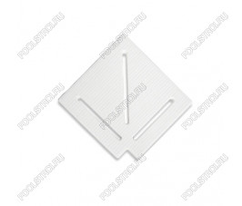 Угловой элемент AquaViva KK-15-1 Classic для переливной решетки 90° 145/25 мм (белый) Угловой элемент AquaViva KK-15-1 Classic для переливной решетки 90° 145/25 мм (белый)