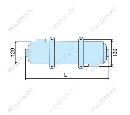 Теплообменник MAXI-FLO. 40 кВт. AISI 316. Pahlen