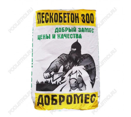 Пескобетон М300. 40 кг